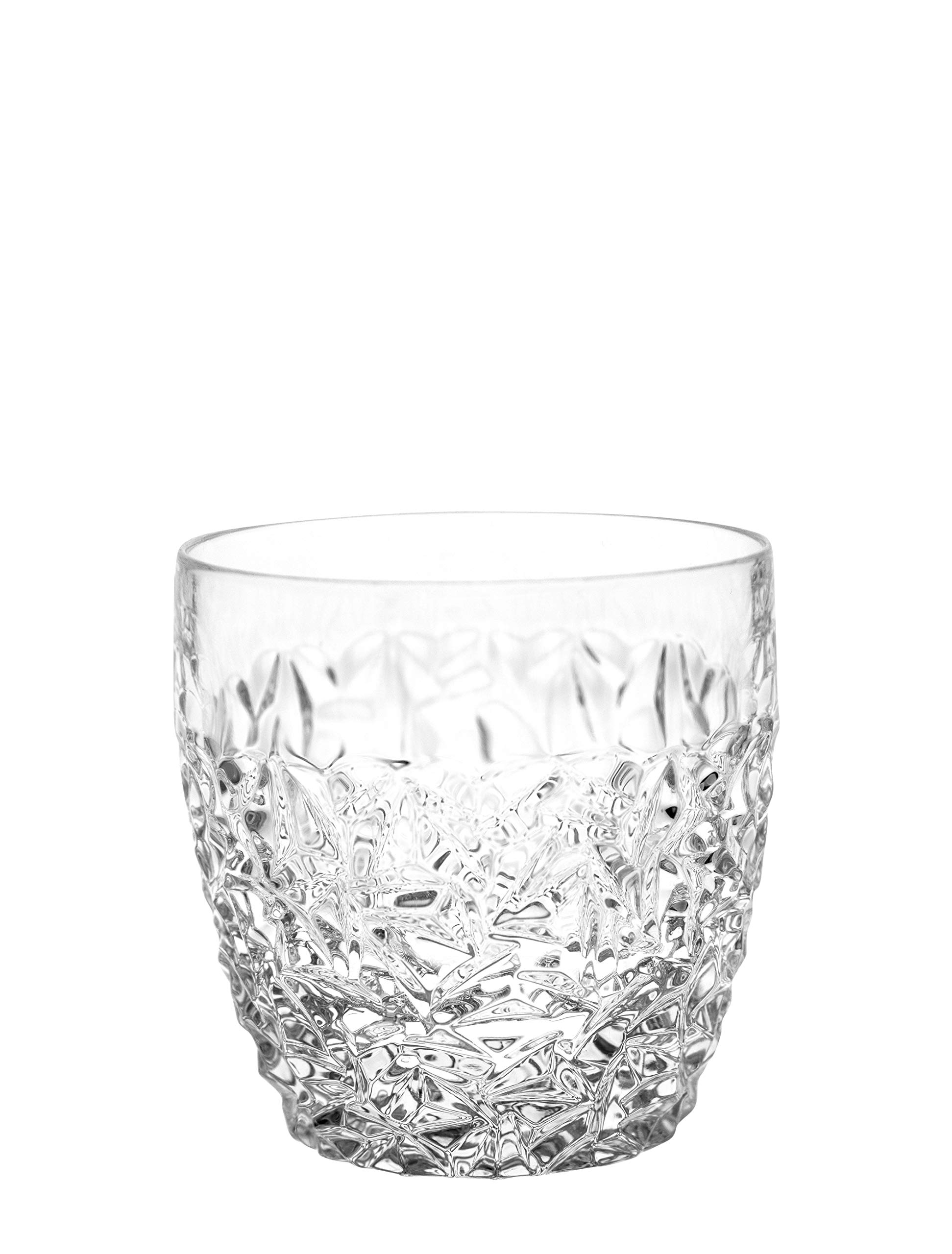 Premium 12 oz Double Old Fashioned Whiskey Glasses Set of 6 - Crystal Clear European Made Bourbon Tumbler Glasses for Scotch, Cocktails, Water & Beverages - Perfect for Home Bars, Dinner Parties & Gifts
