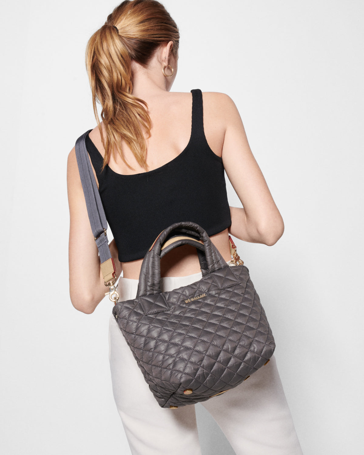 Mini Metro Tote Deluxe Magnetic Closure Handbag - Stylish Crossbody Purse for Women, Perfect for Work, Travel & Everyday Use