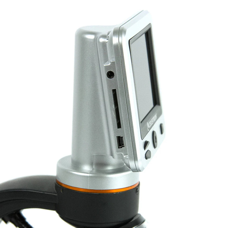 Celestron LCD Digital Microscope II - High Power 40x-1600x Magnification for Kids & Adults - Ideal for Biology, Science Education & Home Lab Use