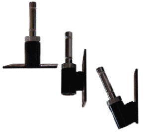 WB MOUNT Feather Flag Mount - Heavy Duty Flag Pole Bracket for Outdoor Advertising, Events, and Sports (Hardware Not Included) - Perfect for Trade Shows, Car Dealerships, and Retail Stores