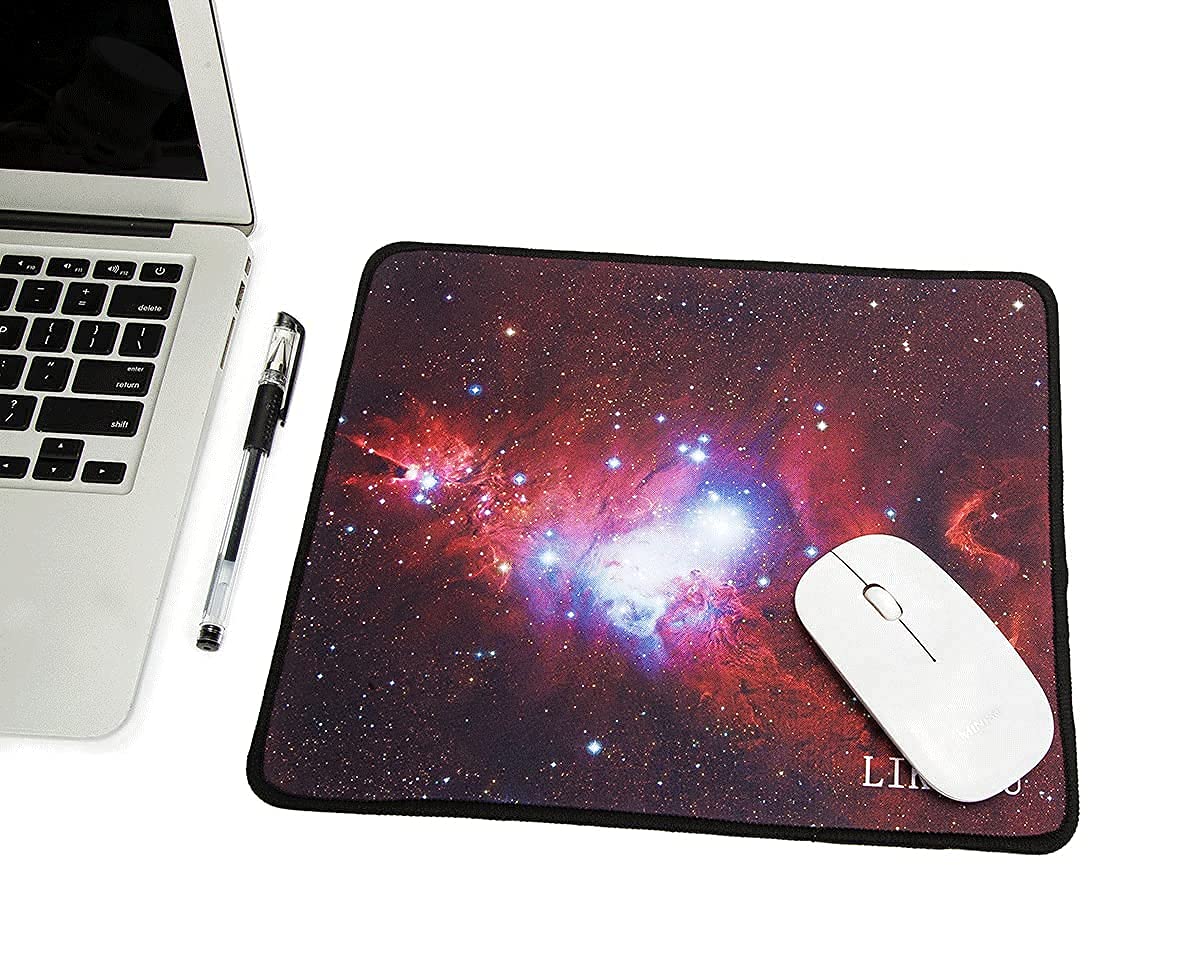 LIKEYOU Large Extended Gaming Mouse Pad with Non-Slip Base - Sky Design for PC, Laptop & Office Use - Perfect for Work, Gaming & Home Office Setup
