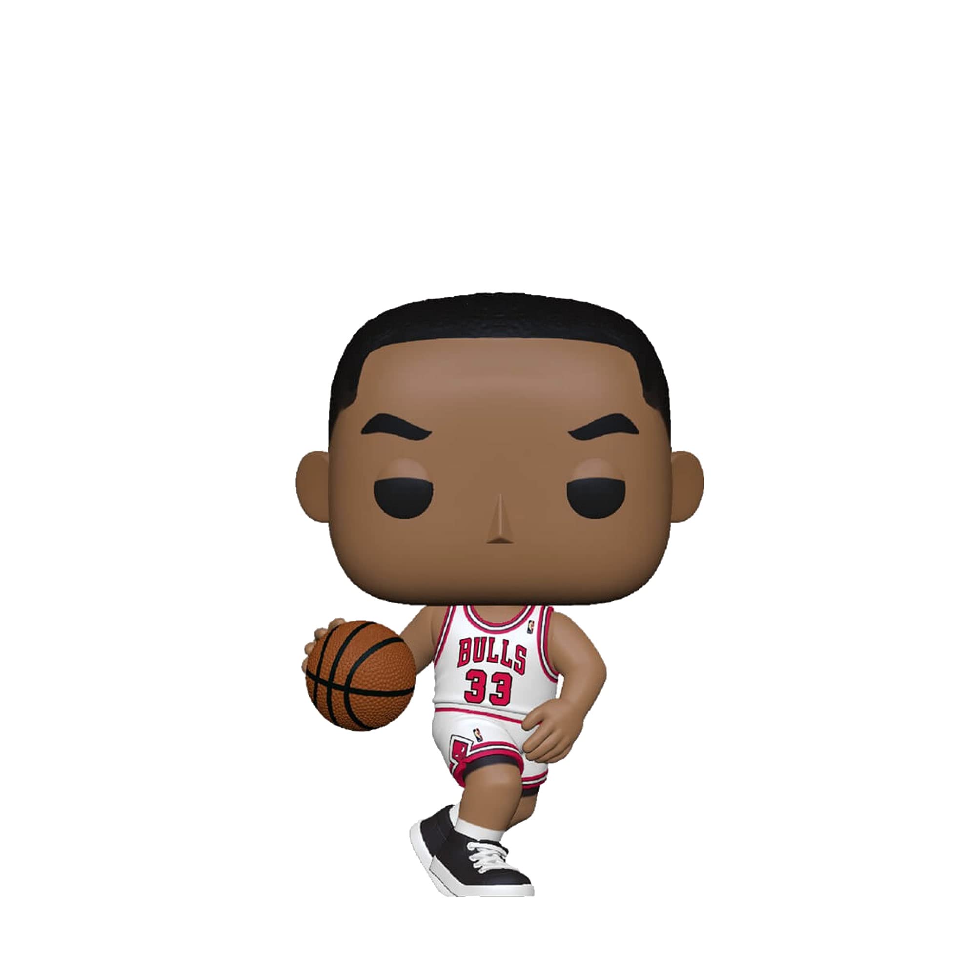 Funko Pop! NBA Legends - Scottie Pippen (Chicago Bulls Home Jersey) Vinyl Figure - Perfect for NBA Fans, Collectors & Sports Memorabilia Displays