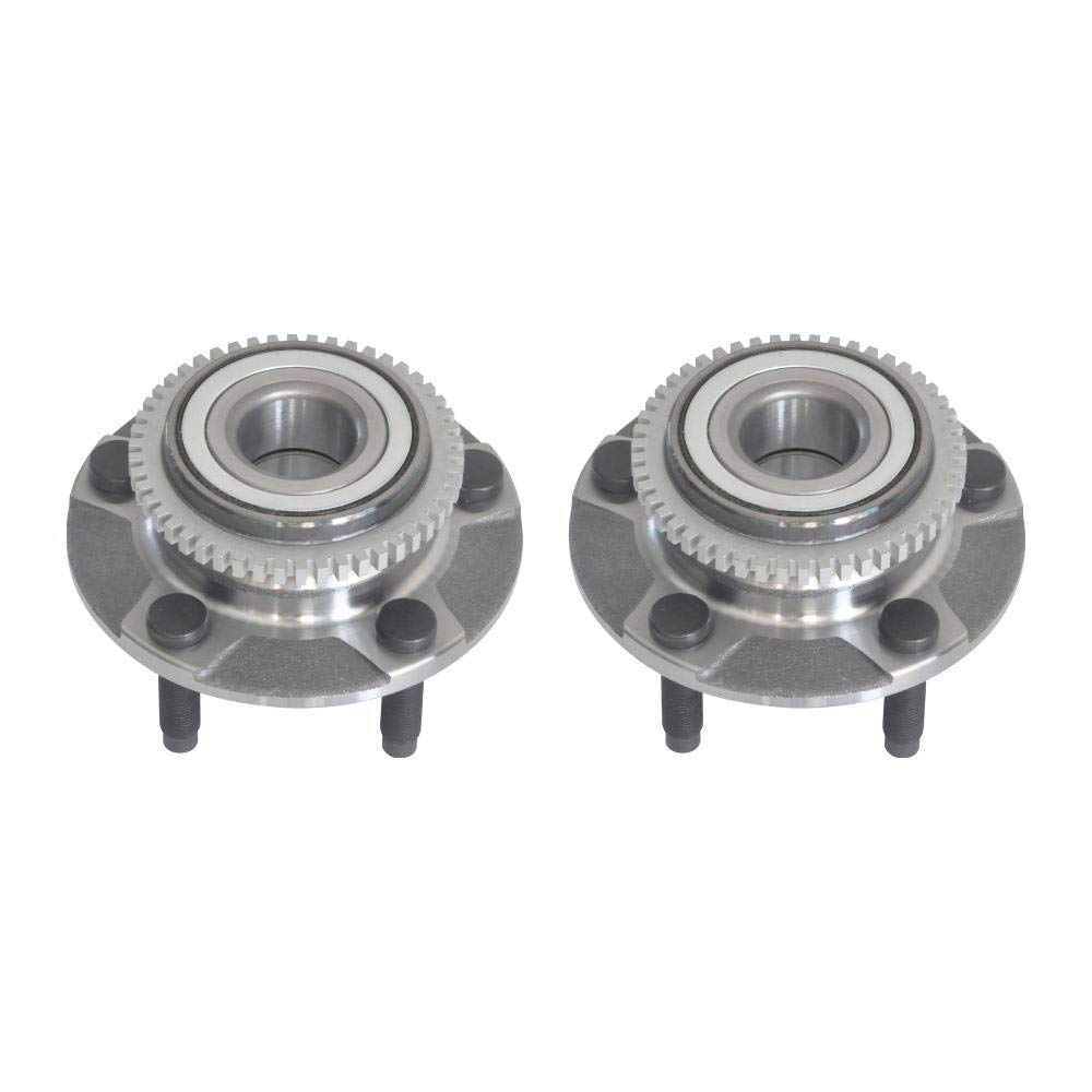 2 Pack Front Wheel Hub Bearing Assembly for 1994-2004 Ford Mustang - Replacement for Worn Bearings, Smooth Ride & Easy Installation - Perfect for Daily Driving, Racing & Performance Upgrades