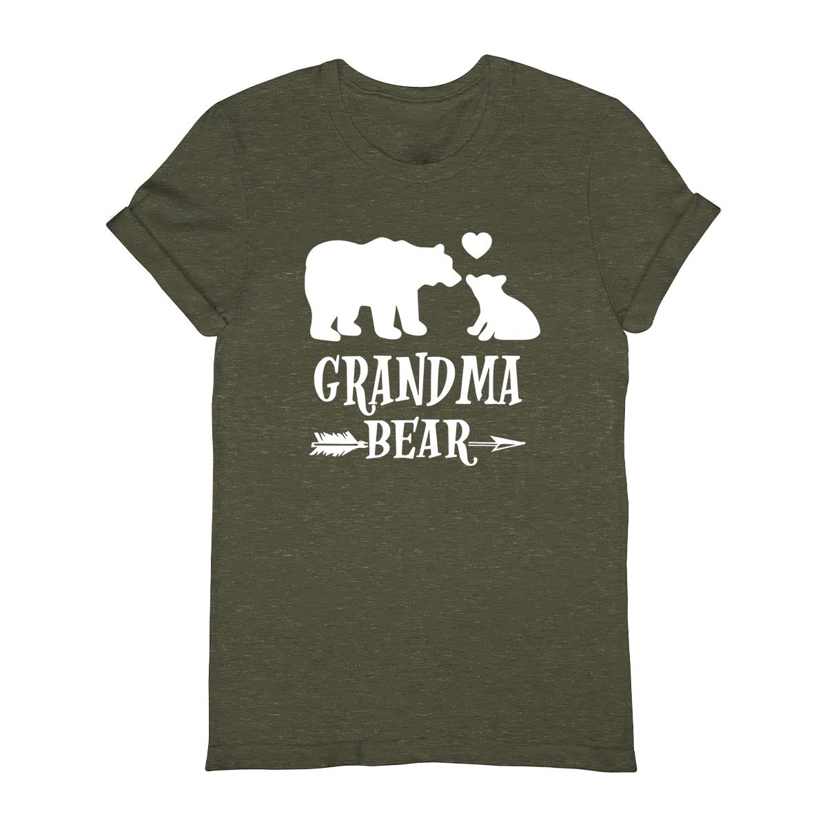 Grandma Bear T-Shirt - Cute Nana Shirt for Mother's Day Gift - Gigi & Grandmother Apparel - Perfect for Family Reunions, Birthday Celebrations & Grandparents Day