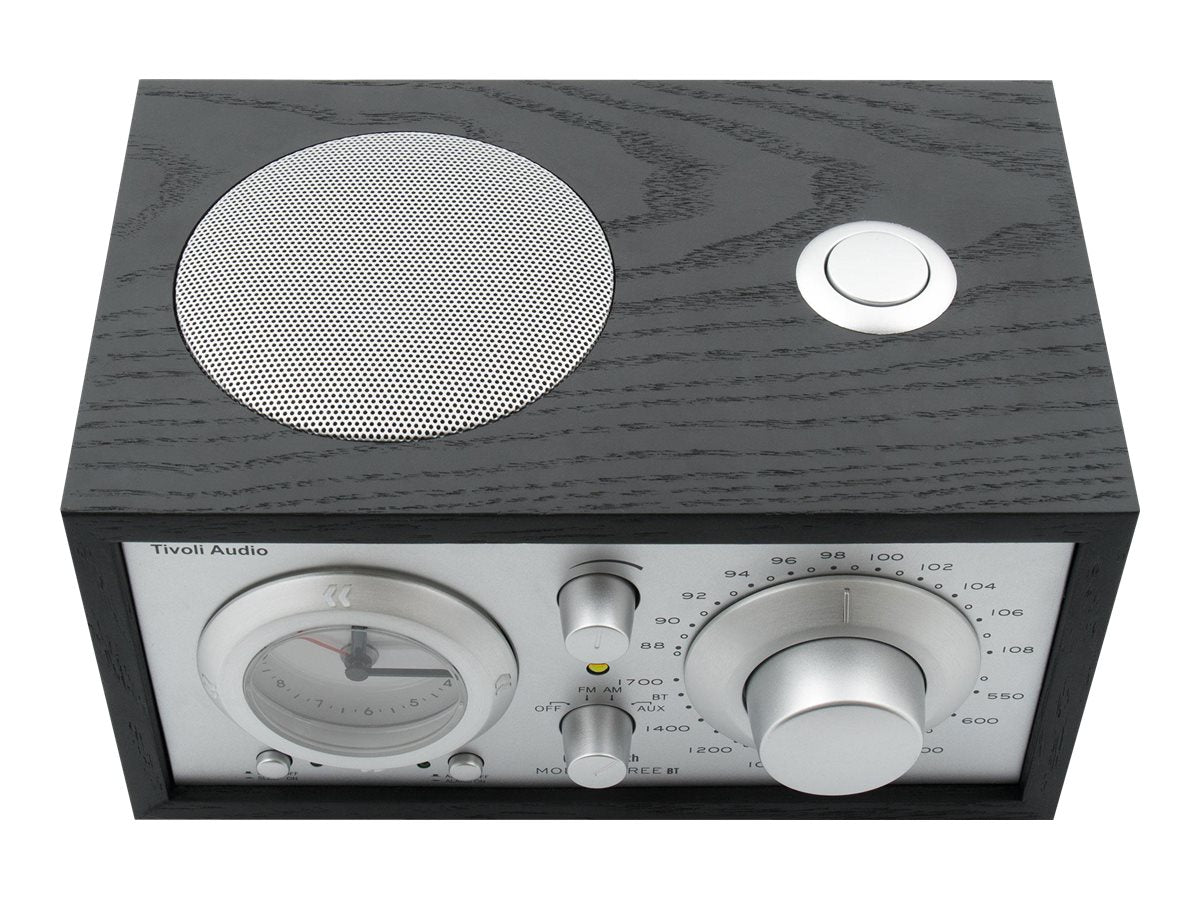 Tivoli Audio Henry Kloss Model Three BT - Premium Bluetooth Tabletop Radio with Classic Design & Rich Sound | Perfect for Home, Office, and Bedroom Listening