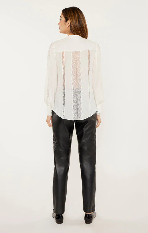 Dina Top Ivory - Elegant Women's Blouse for Casual & Office Wear | Perfect for Summer Outfits & Professional Style