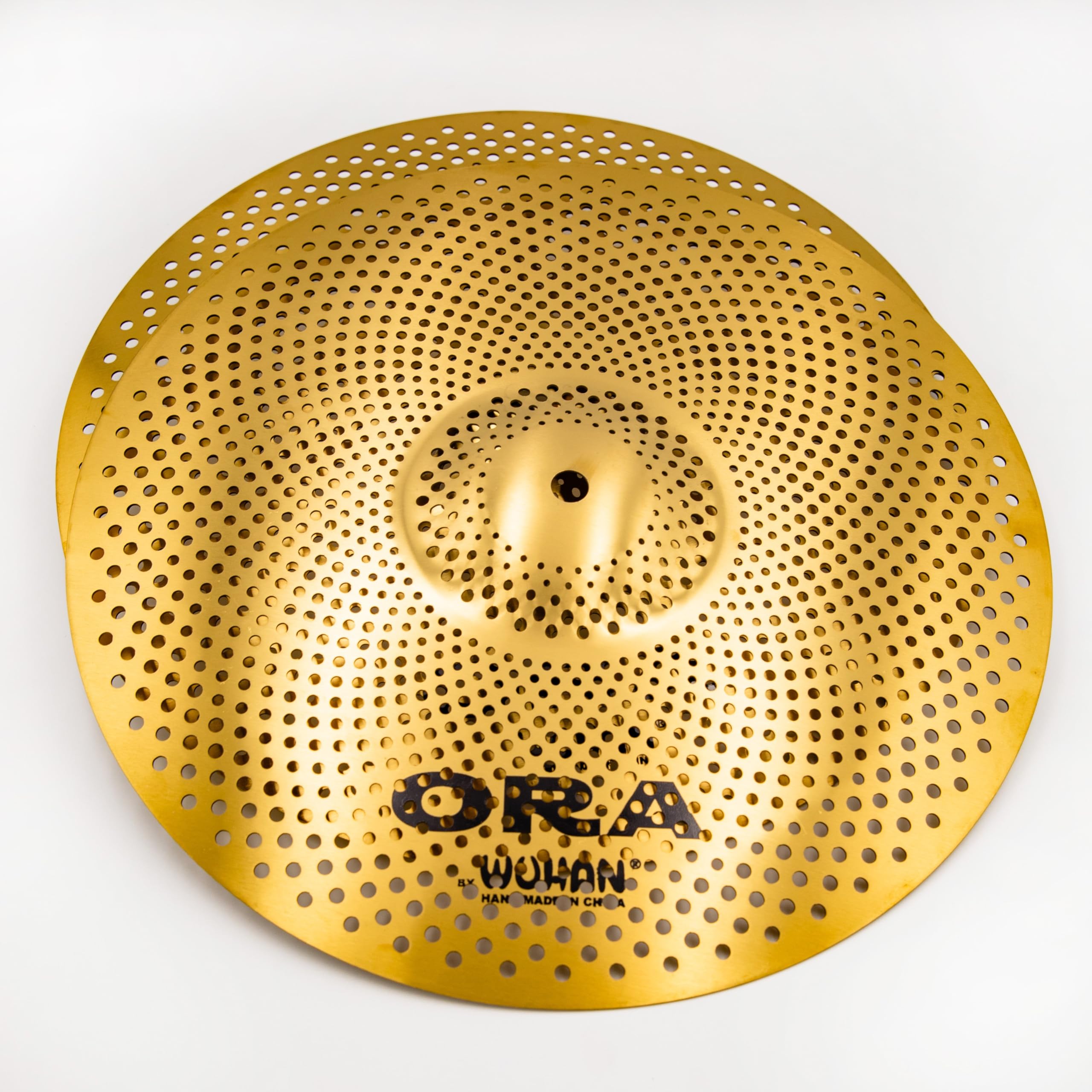 ORA Series 14 Inch Hi-Hat Cymbals - Professional Drum Accessories for Live Performances & Studio Recording
