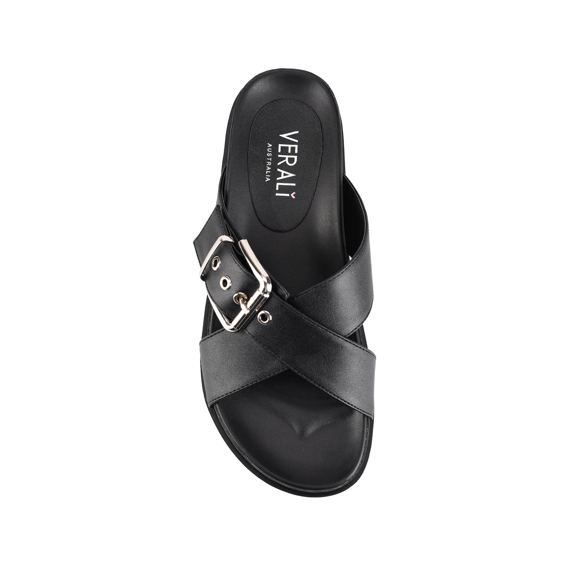 Oscar Chunky Slides for Women - Comfortable Black Platform Sandals for Summer | Casual Walking, Beach, Poolside, and Everyday Wear
