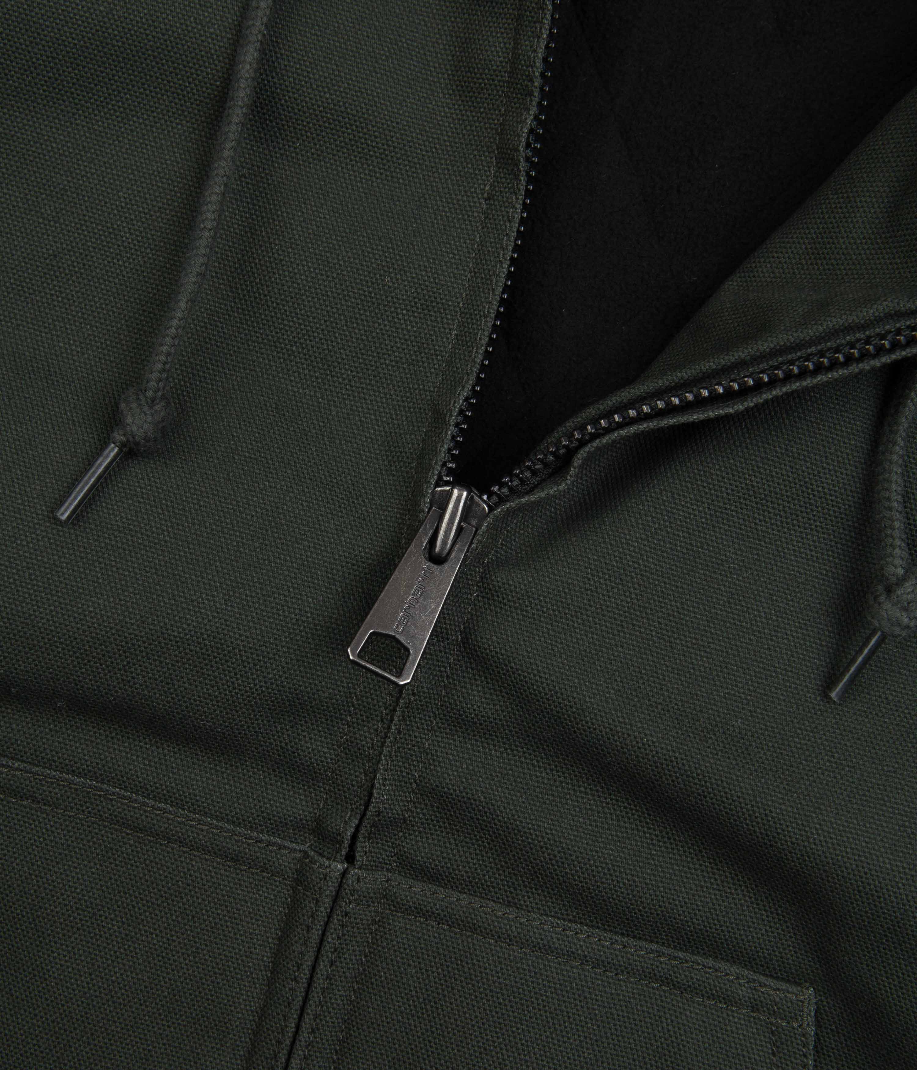 Carhartt Men's Active Organic Jacket - Lightweight Water-Resistant Workwear for Outdoor & Construction - Boxwood Green - Perfect for Hiking, Camping & Daily Wear