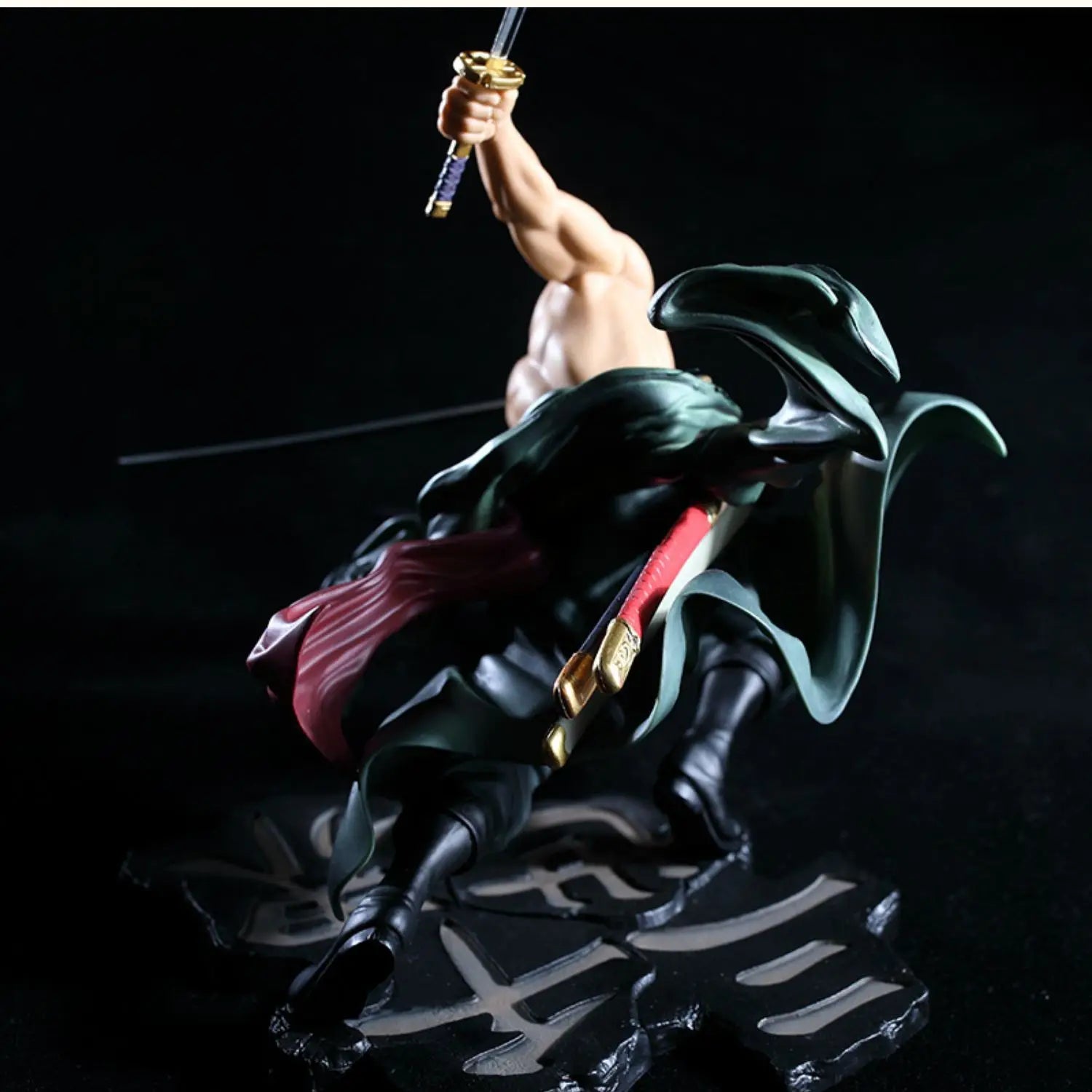 One Piece Roronoa Zoro 3 Sword Style Anime Action Figure Collectible - Perfect for Anime Fans, Display Shelf & Gift for Anime Lovers
