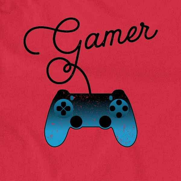 Pop Threads I'm a Gamer PS Controller Graphic T-Shirt for Men - Cool Video Game Inspired Casual Tee for Gaming Enthusiasts & Playstation Fans