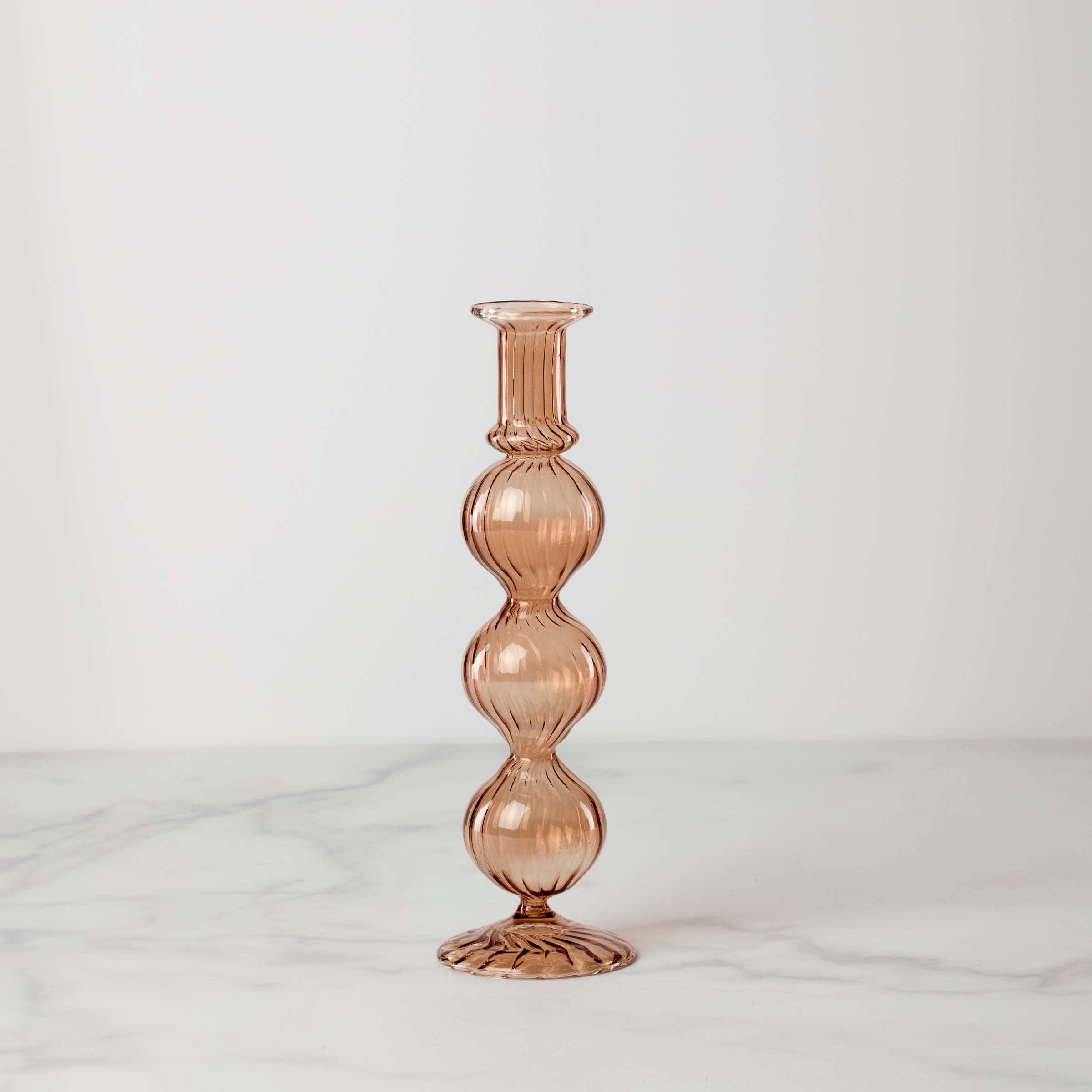 Elegant Amaranth Candlestick Holder - Handcrafted Home Decor for Dining Table, Wedding Centerpiece & Romantic Ambiance