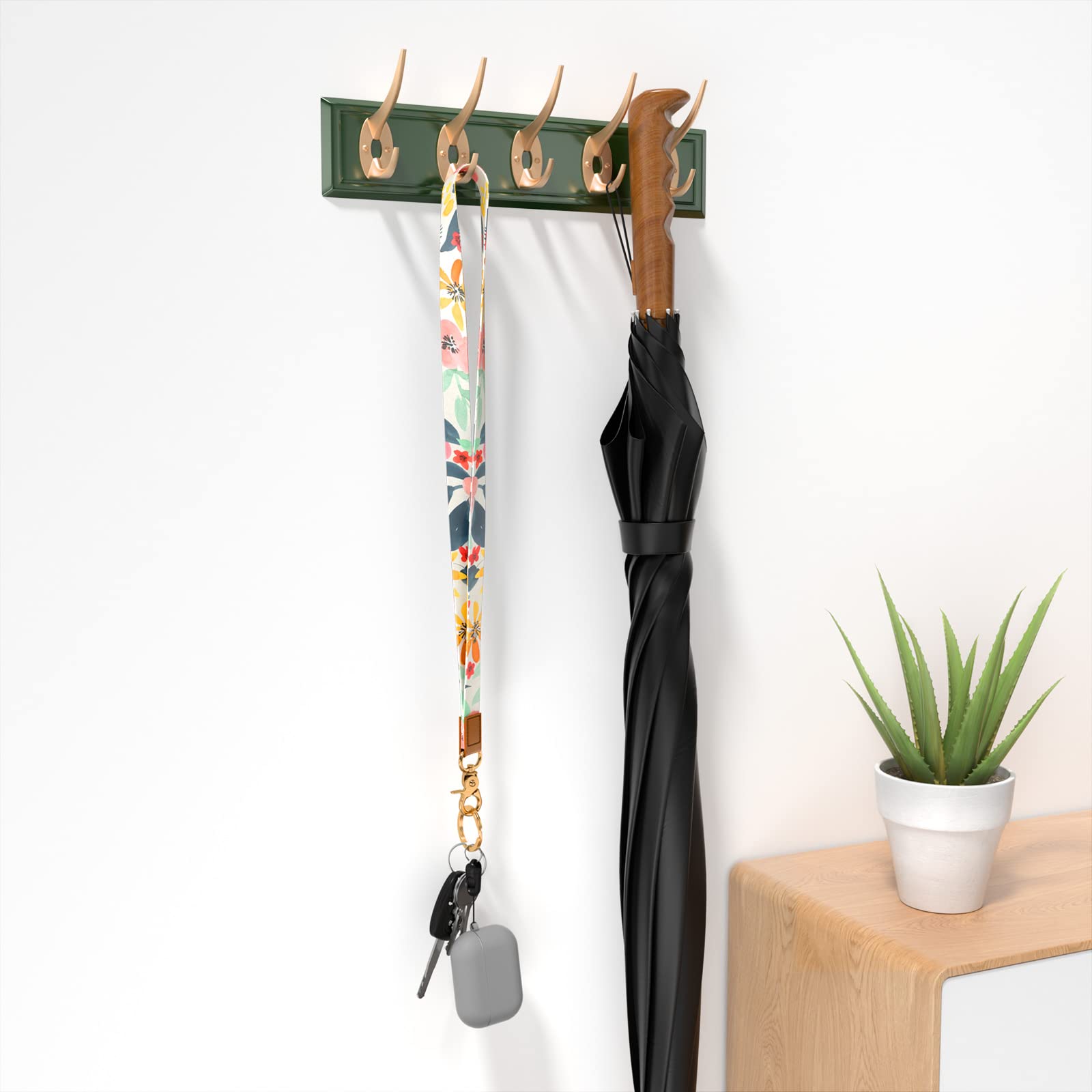 Durable Neck Lanyard Keychain - Adjustable Long Lanyard Strap for Keys, ID Badges, Cards, Wallet & Phone - Perfect for Work, Travel & Outdoor Activities