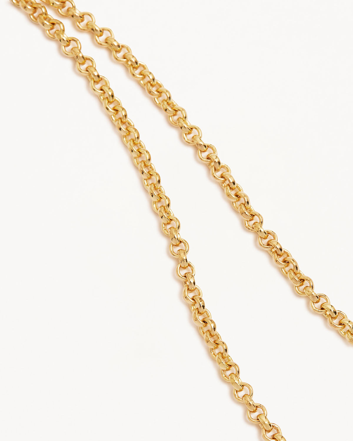 18K Gold Vermeil 19mm Belcher Chain Necklace for Women - Dainty Layering Jewelry for Everyday Wear & Special Occasions
