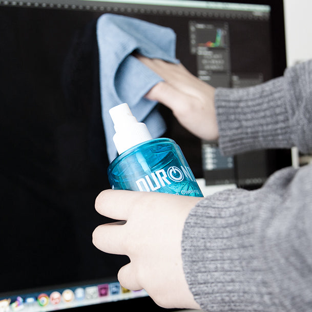 Duronic SCK105 Screen Cleaner Kit - 5 x 200ml LCD Cleaning Spray for Laptop, TV, Monitor, Smartphone & Tablet | Streak-Free Formula for Glass & Electronic Screens | Perfect for Home, Office & Gaming Setup
