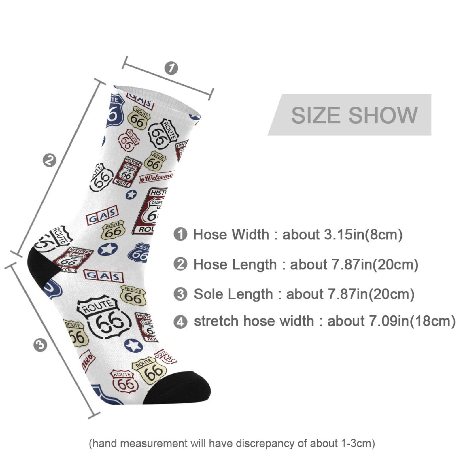 Comfortable Women's & Men's Crew Athletic Socks - Mid Calf Novelty Casual Socks for Running, Gym & Everyday Wear - Soft Breathable Cotton Blend