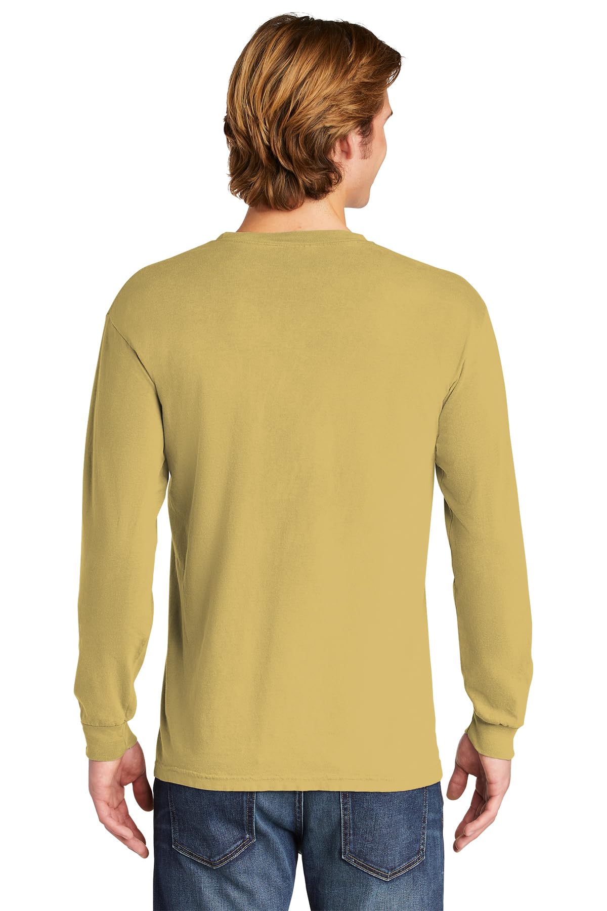 Comfort Colors Men's Long Sleeve T-Shirt | Style 6014 | Soft Cotton Crewneck Tee for Casual Wear & Everyday Comfort