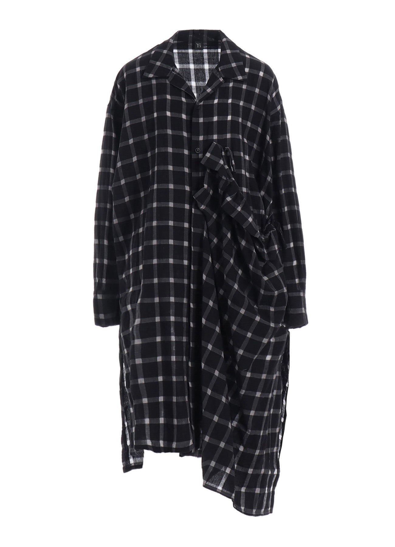 Soft & Stylish Cotton Cupro Plaid Shirt Dress for Women - Comfortable Casual & Office Wear - Perfect for Work, Dates & Everyday Outfits