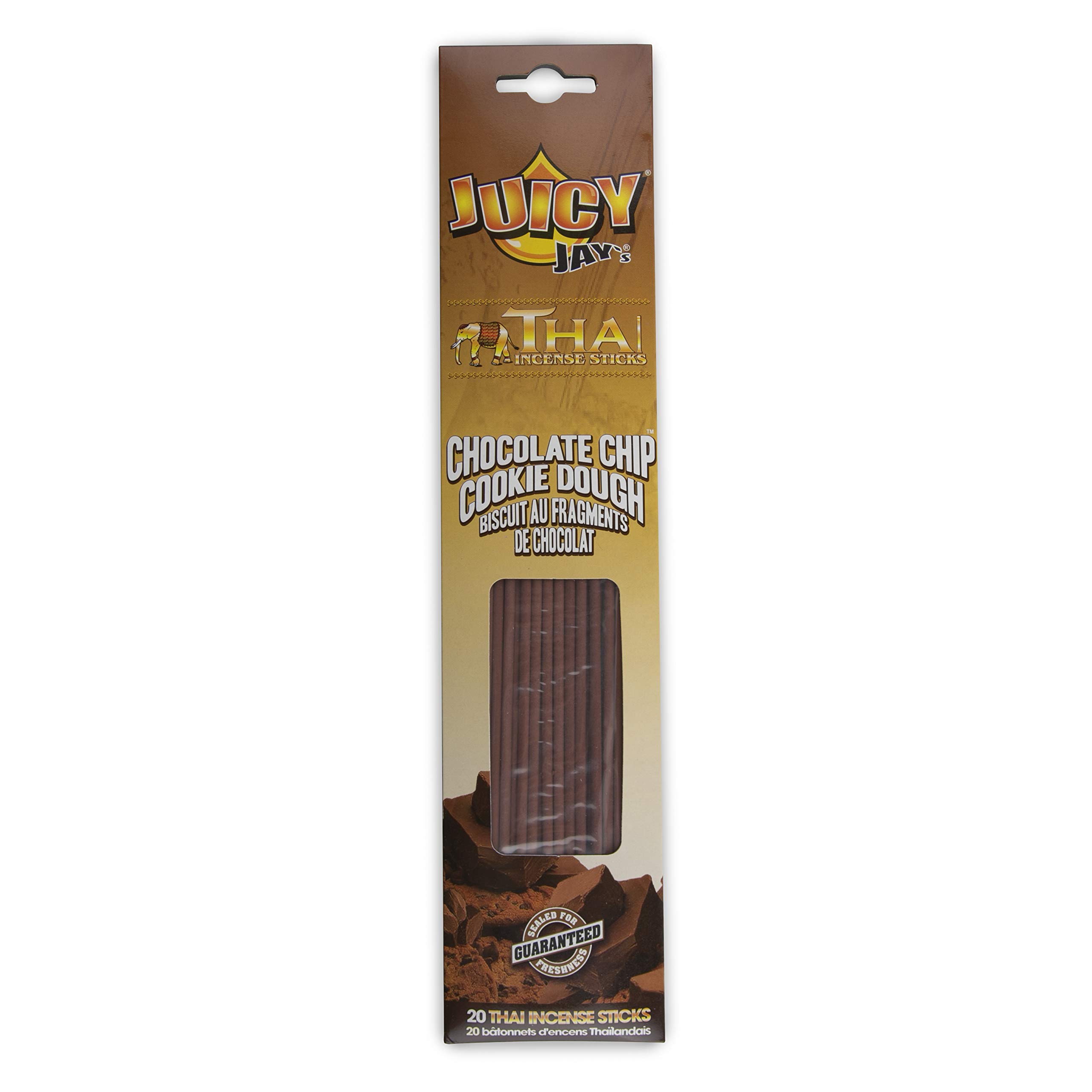 Juicy Thai Incense Chocolate Chip Cookie Dough - Premium Ready-to-Bake Cookie Mix for Home Baking, Gifts & Dessert Lovers | Perfect for Parties, Holidays & Relaxing Aromatherapy Moments