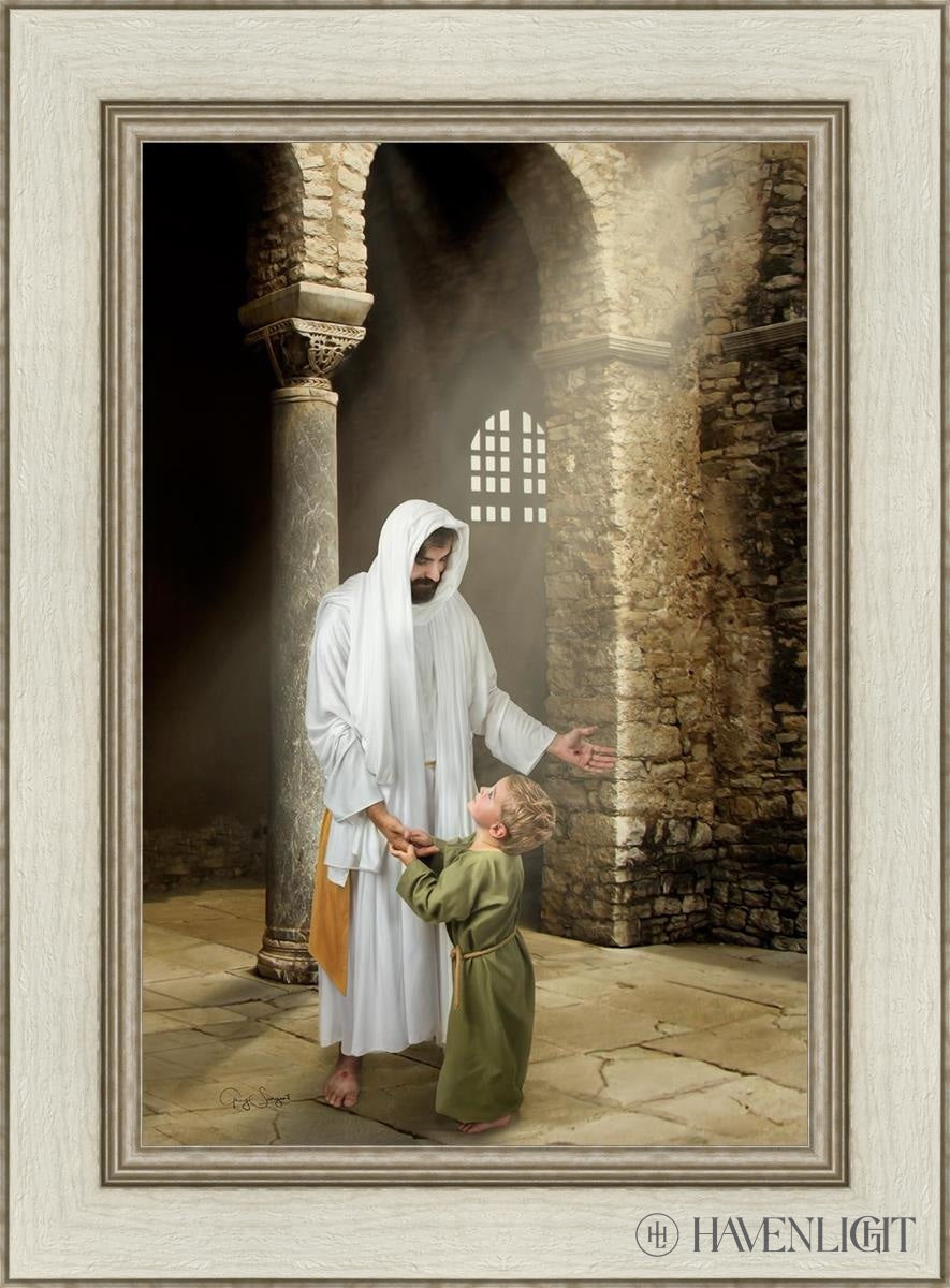 Feeling My Savior's Love - Inspirational Christian Wall Art Decor for Home, Church & Office - Perfect for Religious Gifts & Spiritual Encouragement
