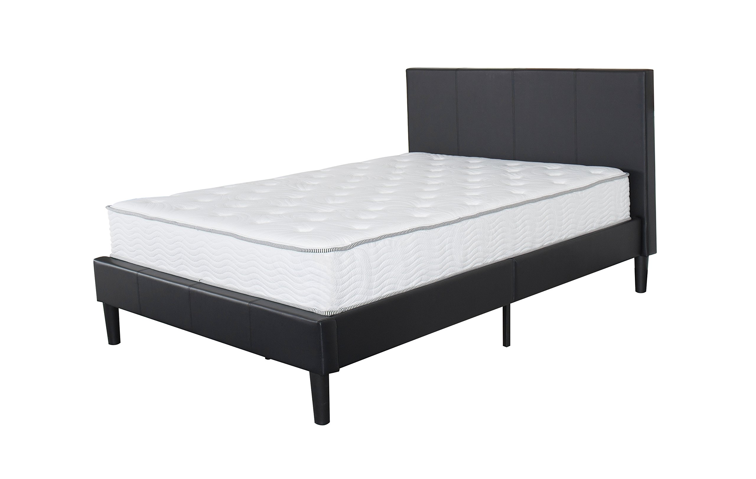 Olee Sleep 10 Inch Hybrid Mattress - Gel Infused Memory Foam & Pocket Springs for Pressure Relief - Queen Size Bed for Side, Back & Stomach Sleepers - Perfect for Guest Rooms & Master Bedrooms