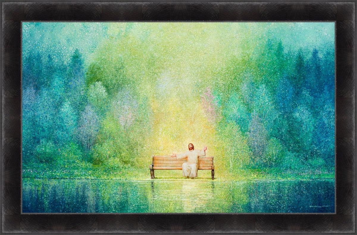 Come Unto Me and I Will Give You Rest - Inspirational Bible Verse Large Wall Art Decor for Living Room, Bedroom & Office - Perfect Christian Home Decor Gift