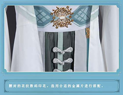 Dream Set Bihai Yuxi Cosplay Costume - Ancient Chinese Style Men's Hanfu Outfit for Cosplay, Halloween, and Themed Parties | Perfect for Anime Conventions, Role-Playing, and Historical Reenactments
