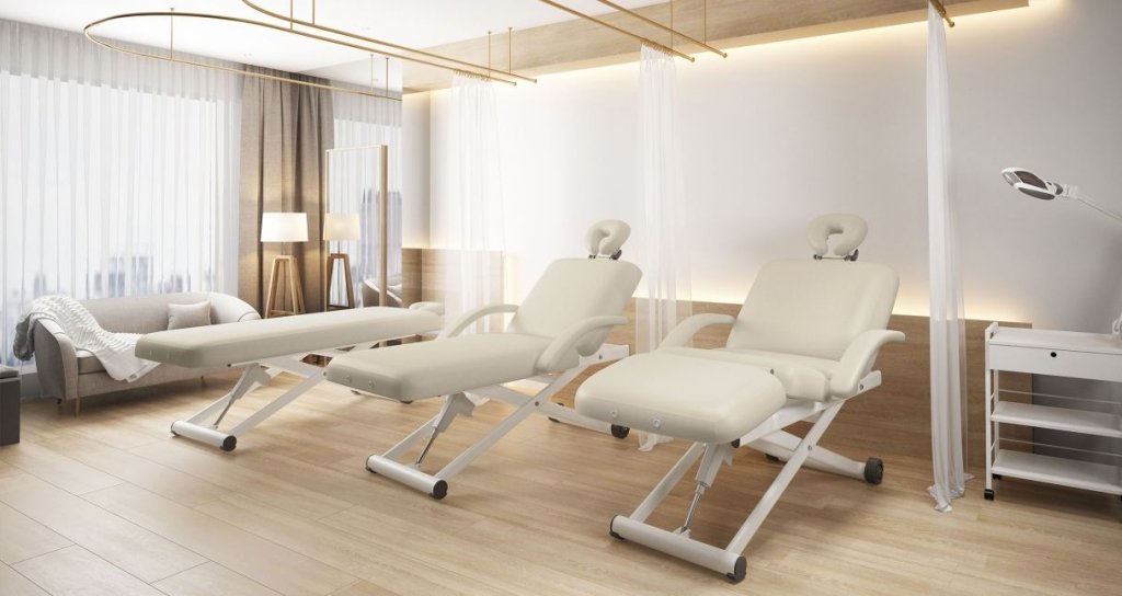 SilverFox 2274A 2-Motor Electric Massage Bed Table with Foot & Hand Controller - Professional Shiatsu Massage for Home & Spa Relaxation