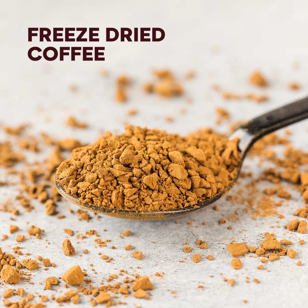 Juan Valdez Vanilla-Cinnamon Flavored Freeze Dried Coffee 3.35oz (95g) - 100% Premium Colombian Instant Coffee for Home, Office & Travel