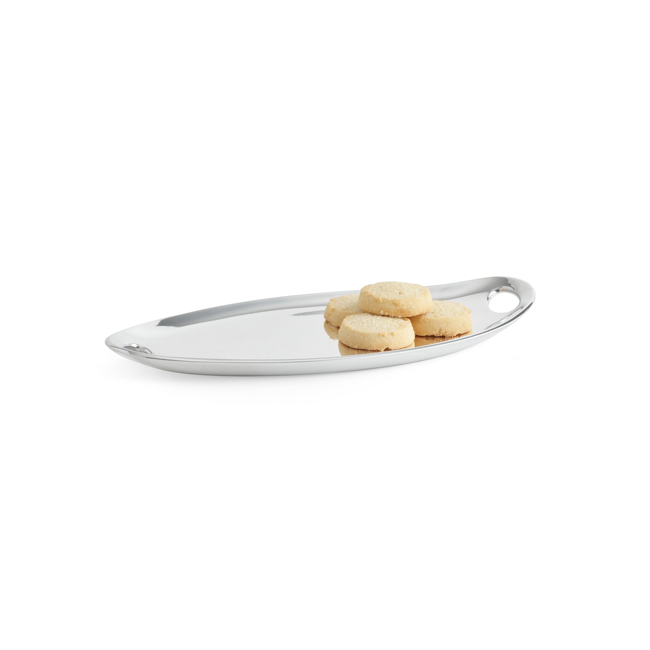 15in Portable Alloy Tray - Lightweight & Durable Serving Tray for Parties, Picnics, and Outdoor Dining
