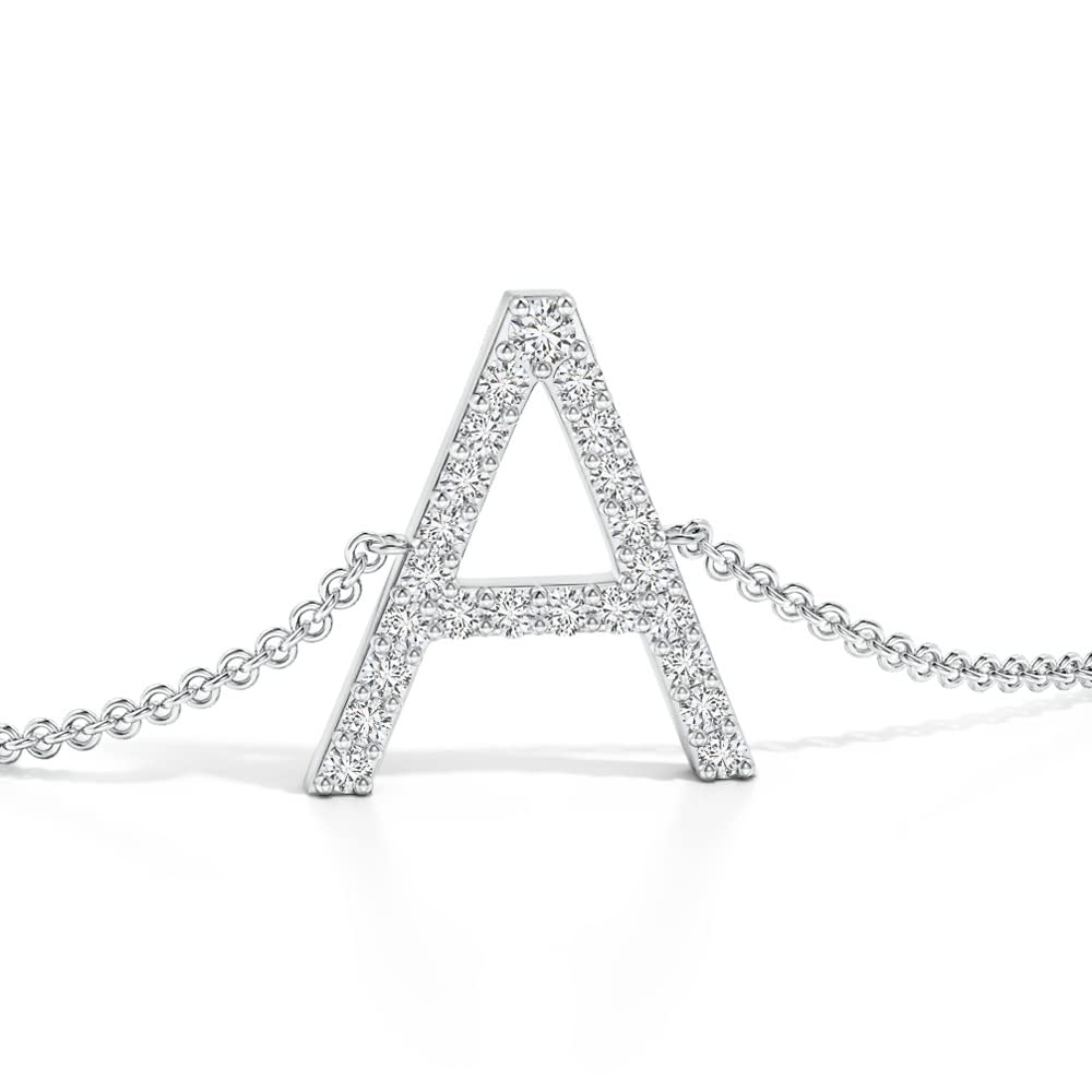 925 Sterling Silver Adjustable Alphabet A Bracelet for Women & Girls | Elegant Personalized Jewelry Gift for Birthdays, Anniversaries & Special Occasions | Perfect for Everyday Wear, Parties & Gifting