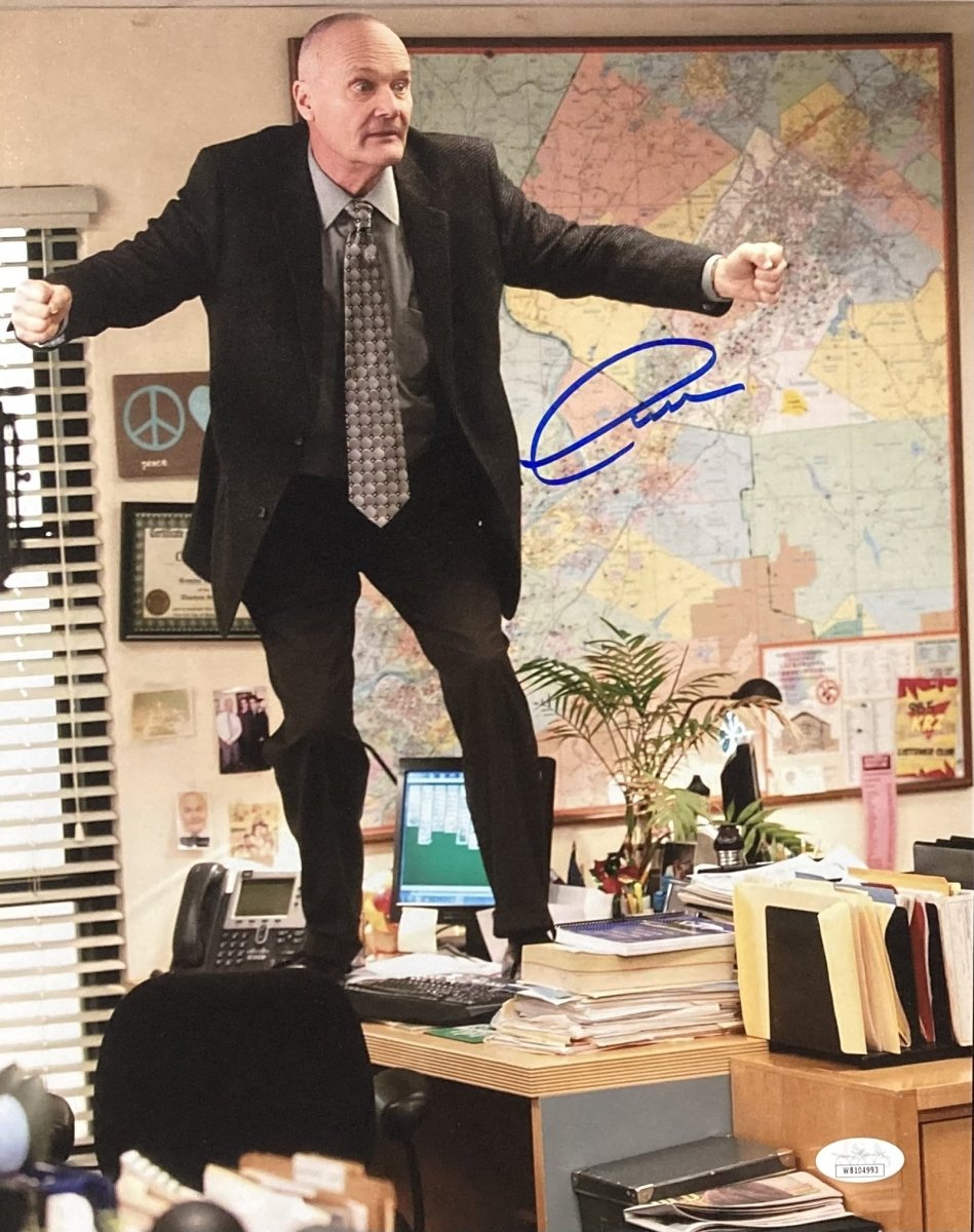 Creed Bratton Autographed 11x14 The Office Photo - JSA Certified Desk Memorabilia for Office Decor & TV Show Fans