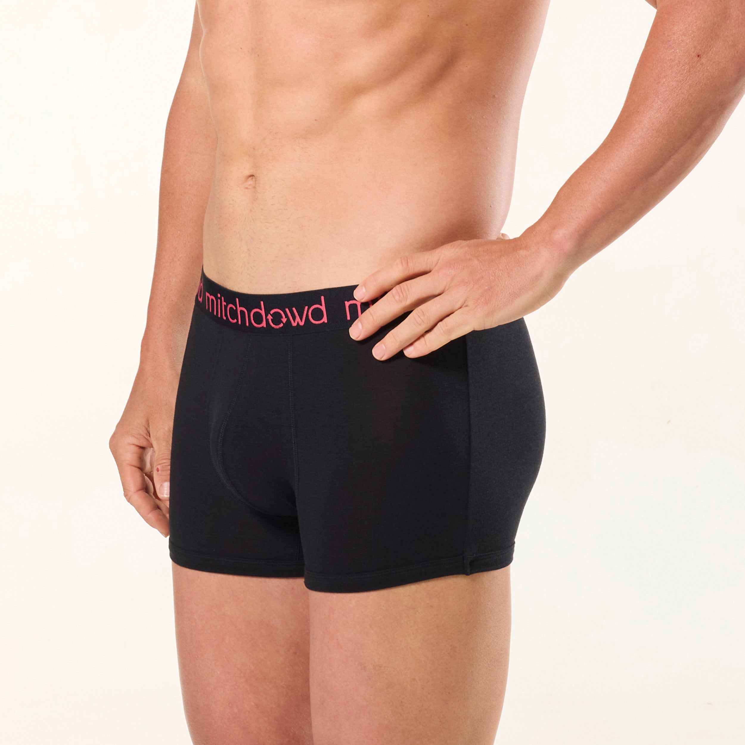 Men's Rolling Flamingos Bamboo Trunk 2 Pack - Black | Durable Travel Luggage Set for Vacation & Business Trips
