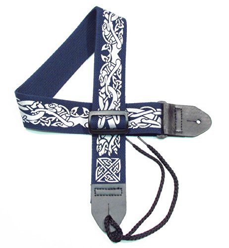 Silver on Navy Blue