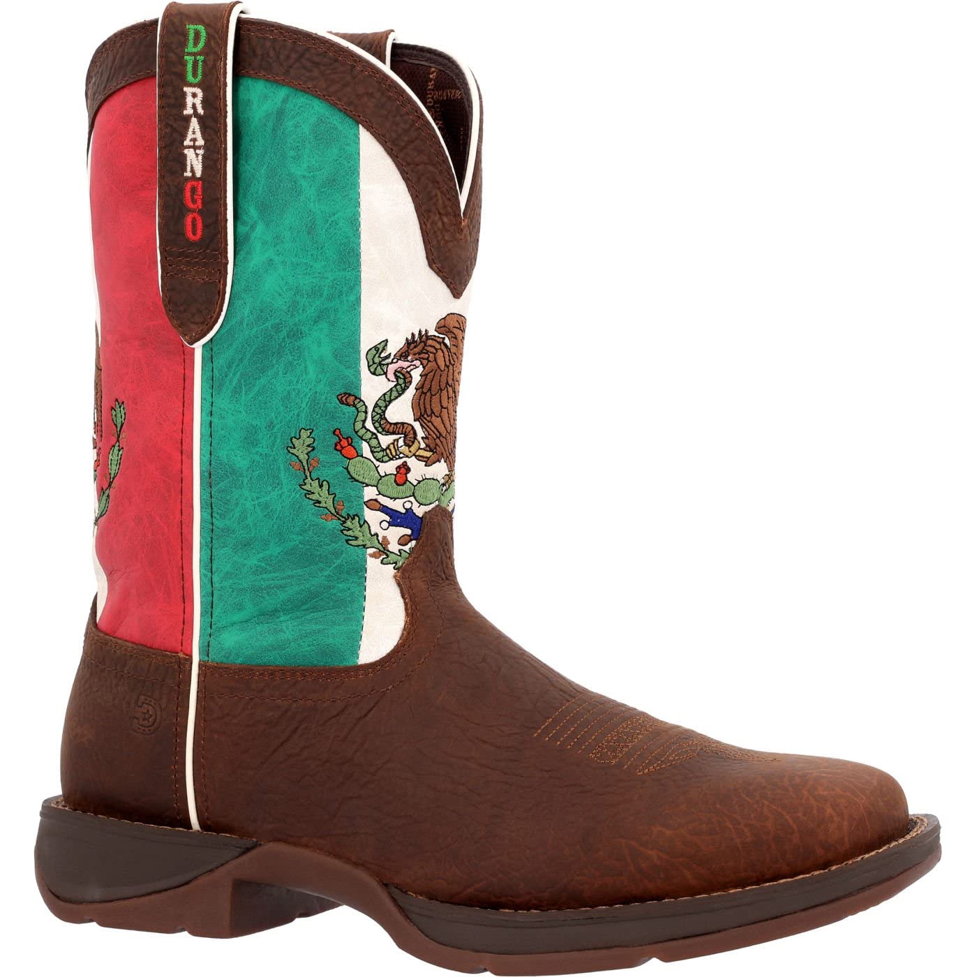 Durango Men's Rebel Western Boot - Genuine Leather Cowboy Boots for Riding & Country Style | Durable & Comfortable for Work, Rodeo, and Outdoor Activities