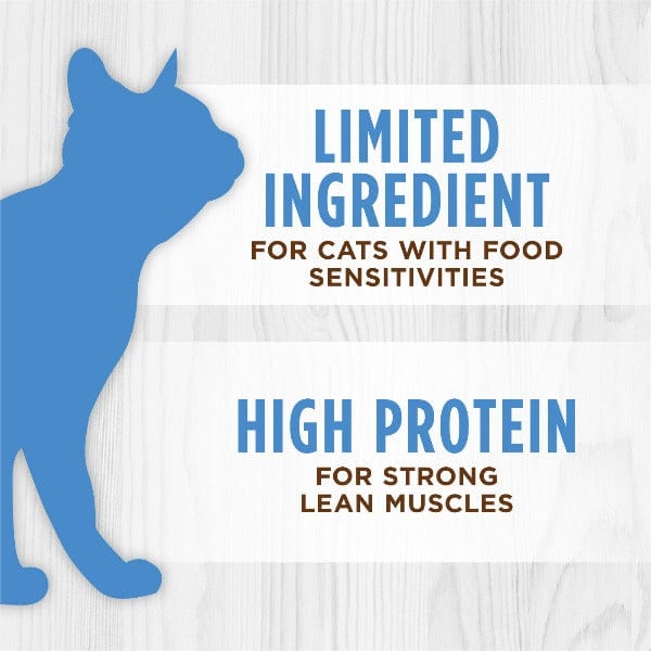 Instinct Limited Ingredient Diet Grain-Free Real Turkey Recipe Canned Cat Food - High Protein, Natural Ingredients for Sensitive Stomach & Allergies - Perfect for Indoor & Outdoor Cats