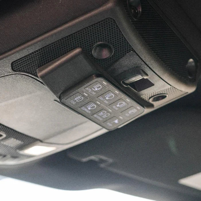 2017-2020 Ford Raptor SDHQ Built Switch Pros SP 9100 Keypad Mount - Heavy Duty Off-Road Switch Panel for Truck Accessories & Lighting Control
