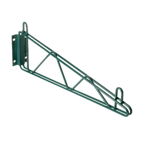 Heavy Duty Direct Mount Single Wall Bracket - Epoxy Coated 18 Inch - Perfect for Shelving, TV Mounts and Home Organization