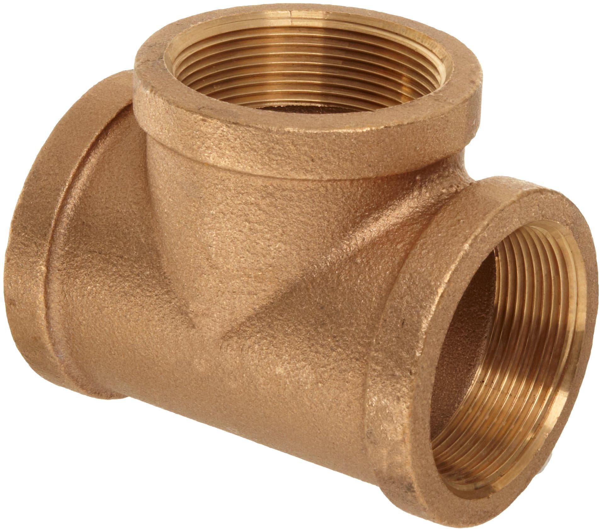 High-Quality Brass Pipe Fitting - Class 125 Tee with 1/2