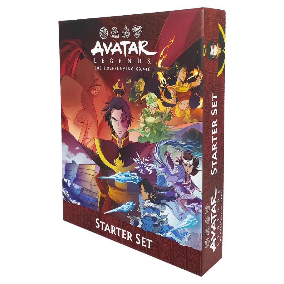 Avatar Legends RPG Starter Set - Tabletop Roleplaying Game for Beginners | Epic Fantasy Adventure for Game Nights & Group Play