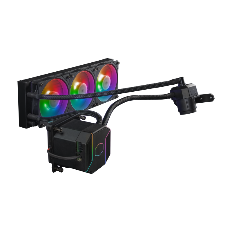Cooler Master ML360 Sub-Zero EVO Liquid CPU Cooler - 360mm AIO RGB Water Cooling System for Intel/AMD, 5-Year Warranty - Perfect for Gaming PCs, Overclocking & High-Performance Builds