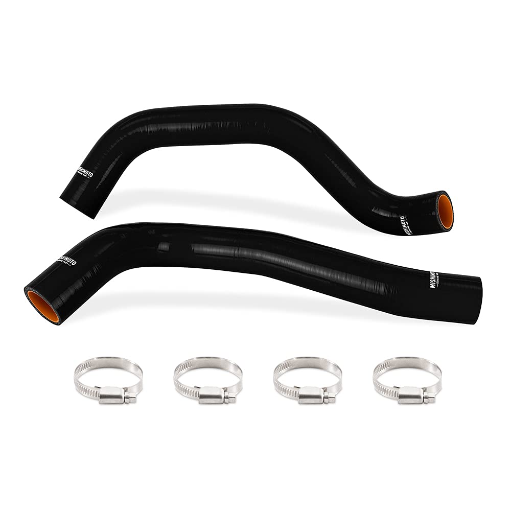 Mishimoto MMHOSE-TAC35-16BK High Performance Silicone Radiator Hose Kit for 2016-2023 Toyota Tacoma 3.5L V6 - Black - Enhanced Cooling & Durability - Perfect for Off-Roading & Extreme Weather Conditions