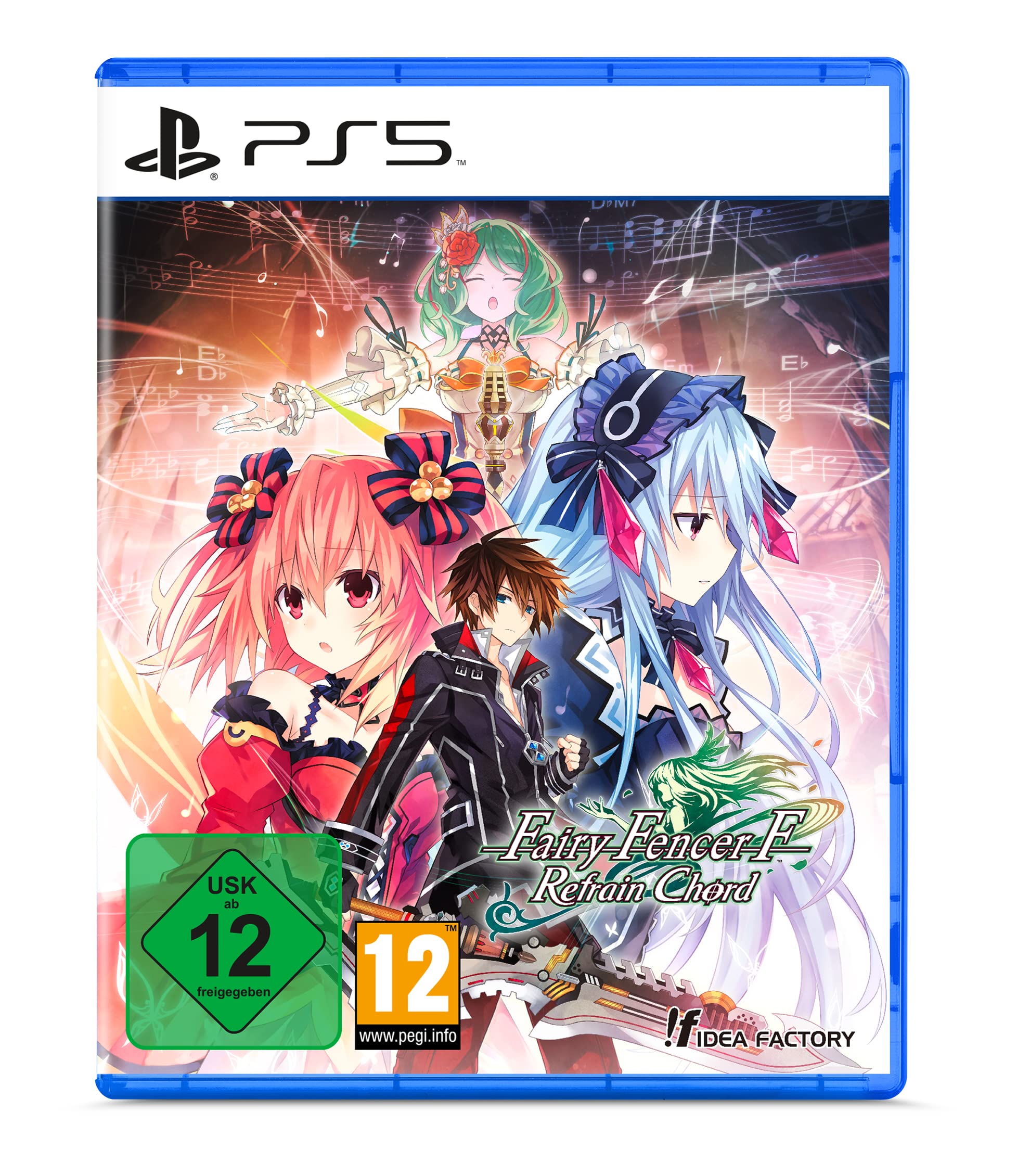 Fairy Fencer F: Refrain Chord - Standard Edition (PS5) | JRPG Adventure Game with Anime Style | Perfect for PS5 Gamers & Anime Fans