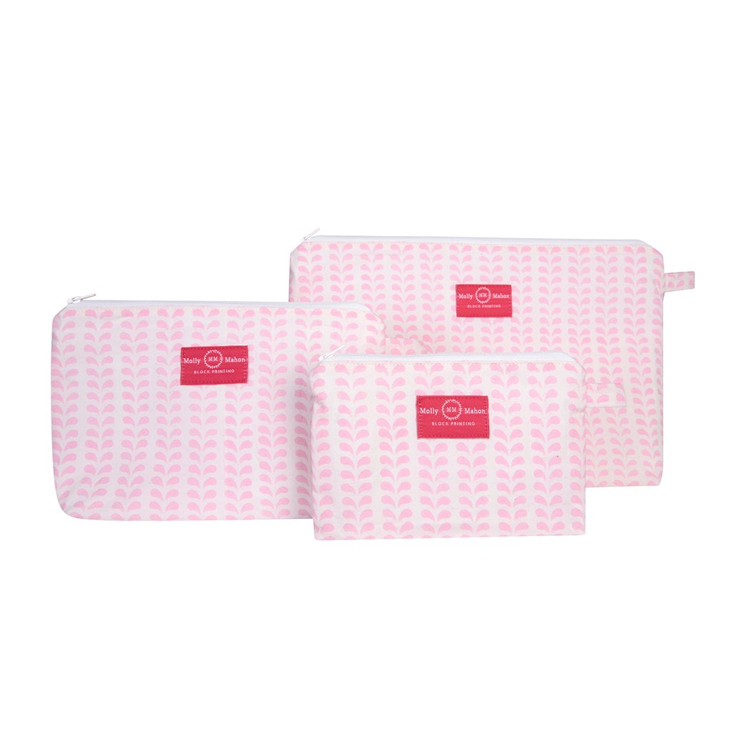 Bindi Pink Mesh Laundry Wash Bag - Delicate Clothes & Lingerie Protector for Travel, Gym & Hand Washing