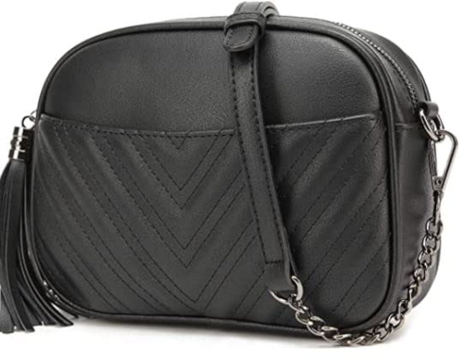 Lola Mae Quilted Crossbody Bag for Women - Stylish Shoulder Purse with Trendy Design - Perfect for Everyday Use, Travel & Shopping