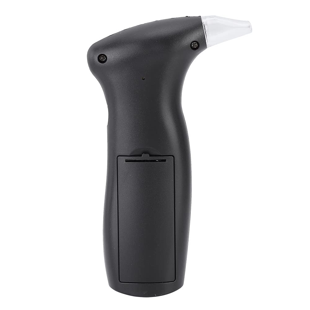 Professional Breathalyzer with Backlit LCD Display - Portable Alcohol Tester with 3 Replaceable Mouthpieces for Personal & Workplace Safety - Accurate BAC Detection for Bars, Parties, and Roadside Testing