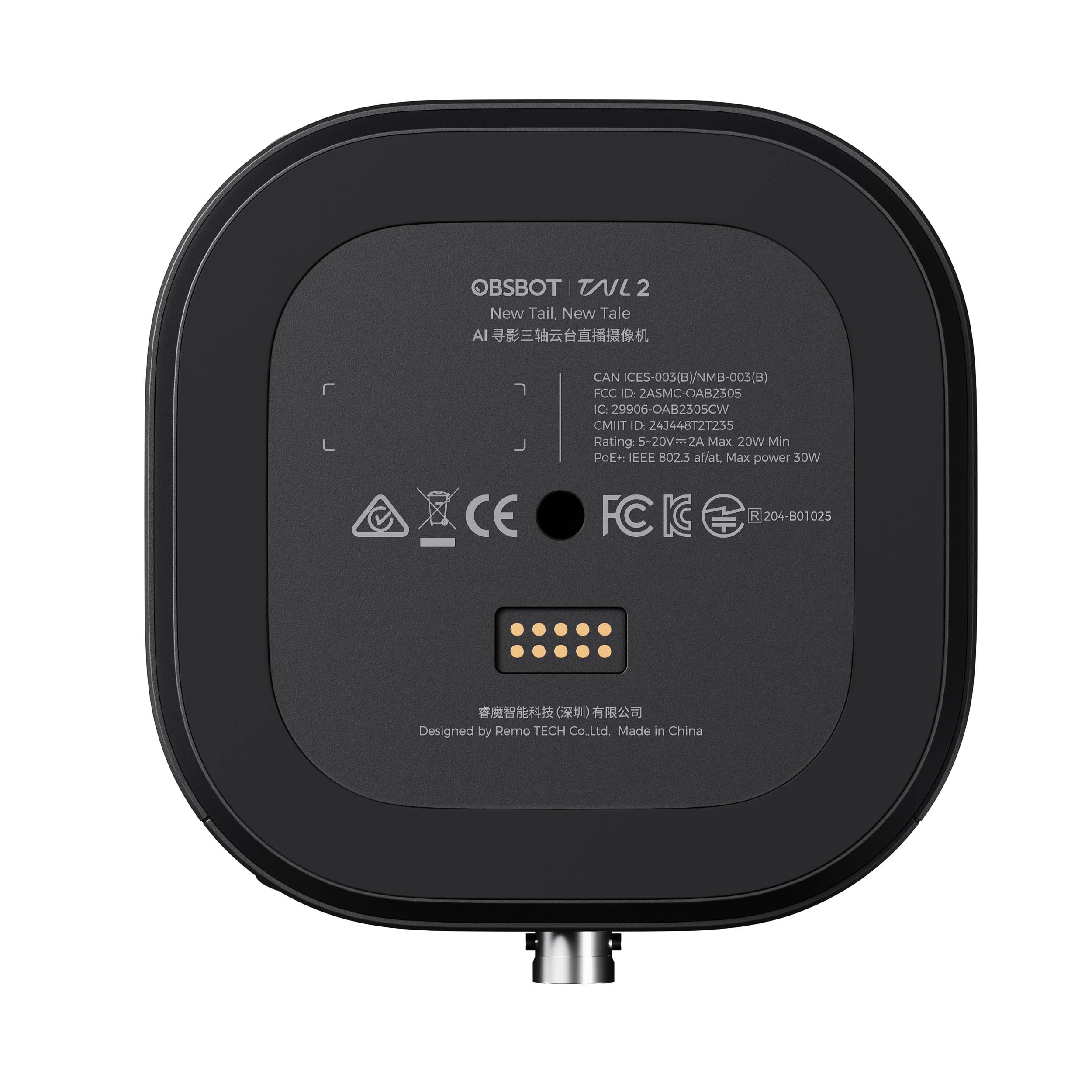 OBSBOT Tail 2 AI-Powered 4K PTZ Camera with Multi-Camera Setup - Perfect for Live Streaming, Video Conferencing & Content Creation