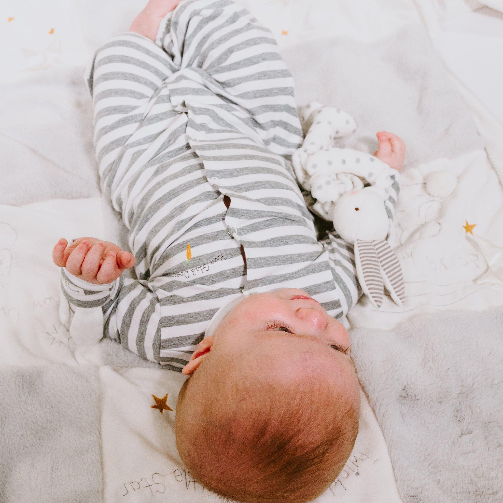 Retired Bloom Convertible Newborn Gown - Soft Baby Sleepwear for Boys & Girls - Perfect for Hospital, Home & Photo Shoots