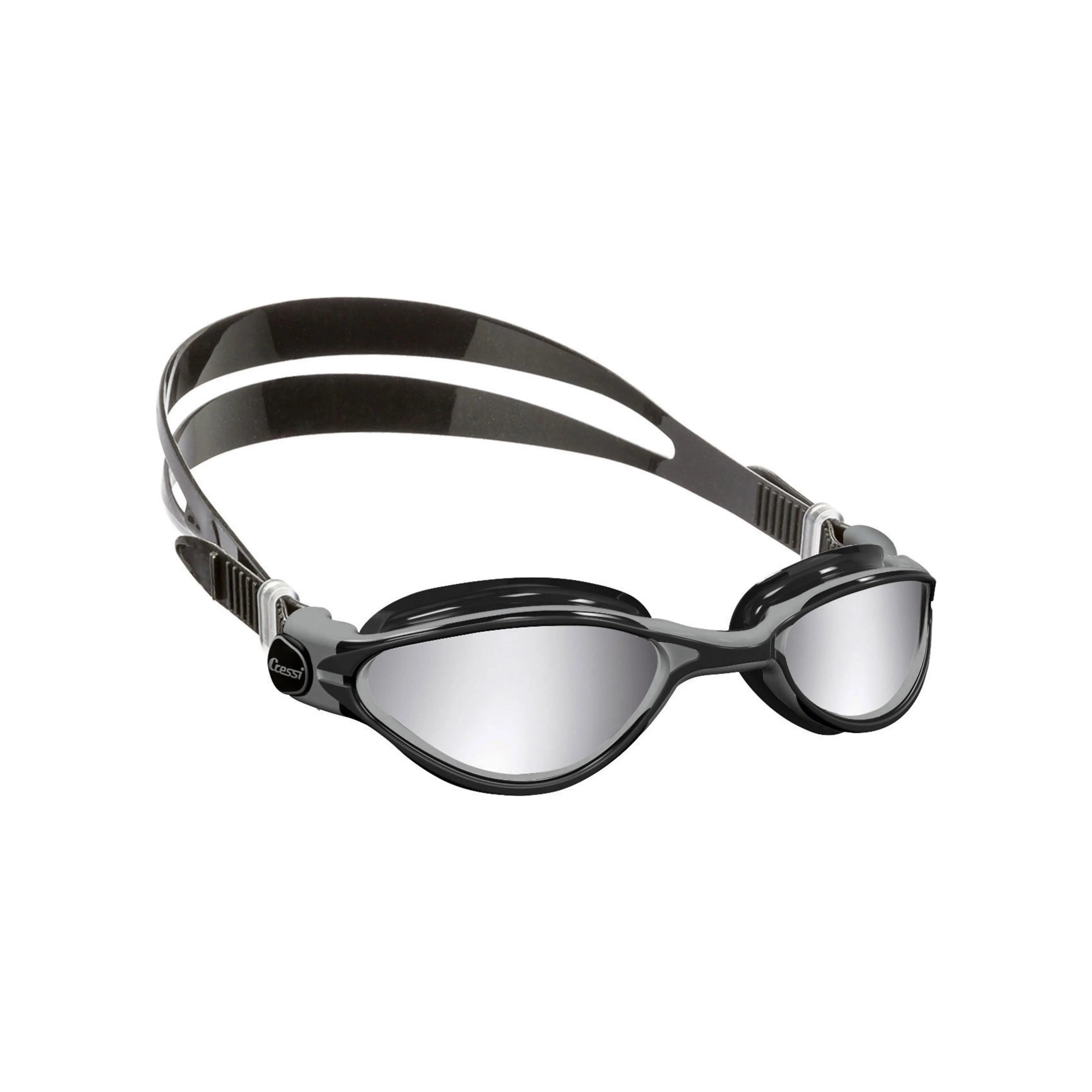 Premium Adult Swimming Goggles - Anti-Fog & UV Protection | THUNDER Cressi for Pool, Beach & Competitive Swimming
