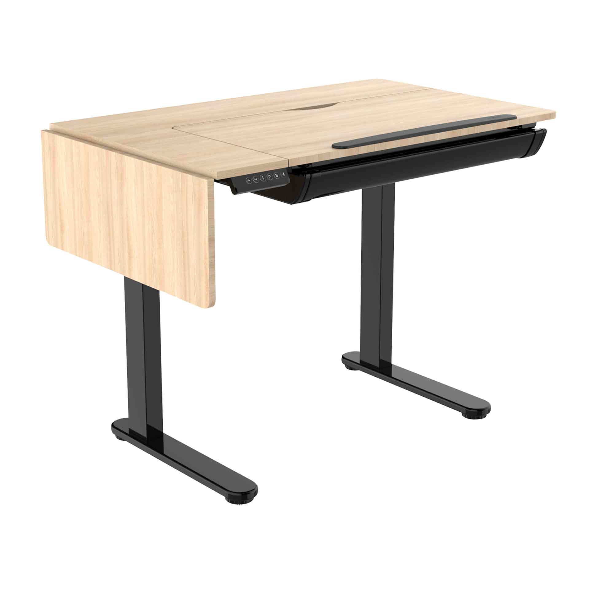 Adjustable Electric Standing Drafting Desk - Height & Tilt (0°-40°) Drawing Table with Storage Drawer for Artists & Architects | Home Office & Studio Workspace Solution
